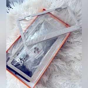 New bling license place frames